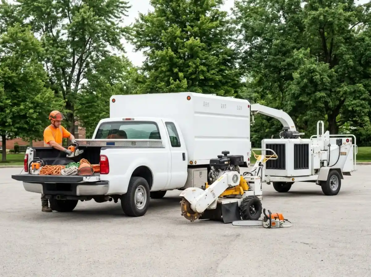 Contact 2 Tree service truck, chipper and stump grinder equipment in Columbus OH